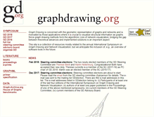 Tablet Screenshot of graphdrawing.org